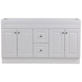 Glensford 60 in. W x 22 in. D Vanity Cabinet Only in White - Super Arbor