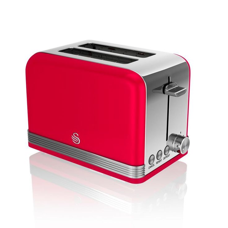 Retro 2-Slice Red Toaster
