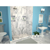 Redi Trench 48 in. x 72 in. Single Threshold Shower Base with Left Drain and Solid Brushed Nickel Trench Grate - Super Arbor