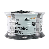 500 ft. 14/19 Black Stranded THHN Cable - Super Arbor