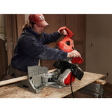 12 in. Sliding Dual Bevel Miter Saw with Folding Miter Saw Stand - Super Arbor