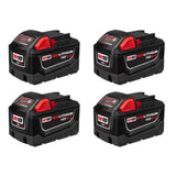M18 18-Volt Lithium-Ion Compact Battery Pack 1.5Ah (4-Pack) - Super Arbor