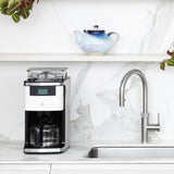 6-Cup Black Coffee Maker with Smart App
