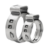 PEX Plumbing Kit Crimper Tool with Lock Hook Cutter Tool with Stainless Steel Cinch Clamps 1/2 in. 3/4 in. - Super Arbor