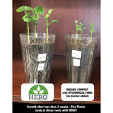 WAKEFIELD HERO Blend 1 Gal Biochar Organic Garden Compost with Mycorrhizal Fungi