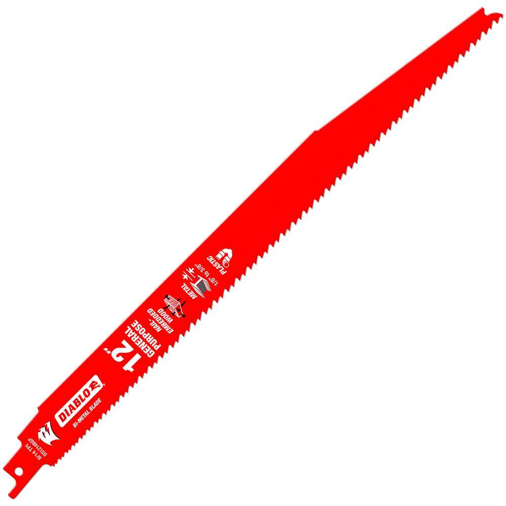 9 in. 8/14 TPI Demo Demon General Purpose Reciprocating Saw Blade - Super Arbor