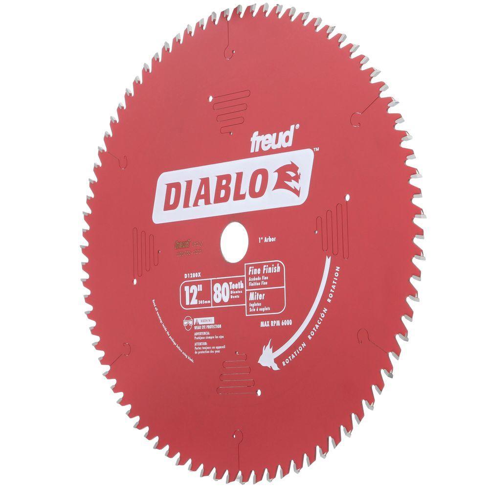 12 in. x 80-Teeth Finishing Saw Blade - Super Arbor