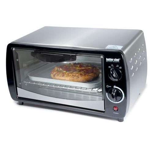 Better Chef 2-Slice Silver Convection Toaster Oven (300-Watt)