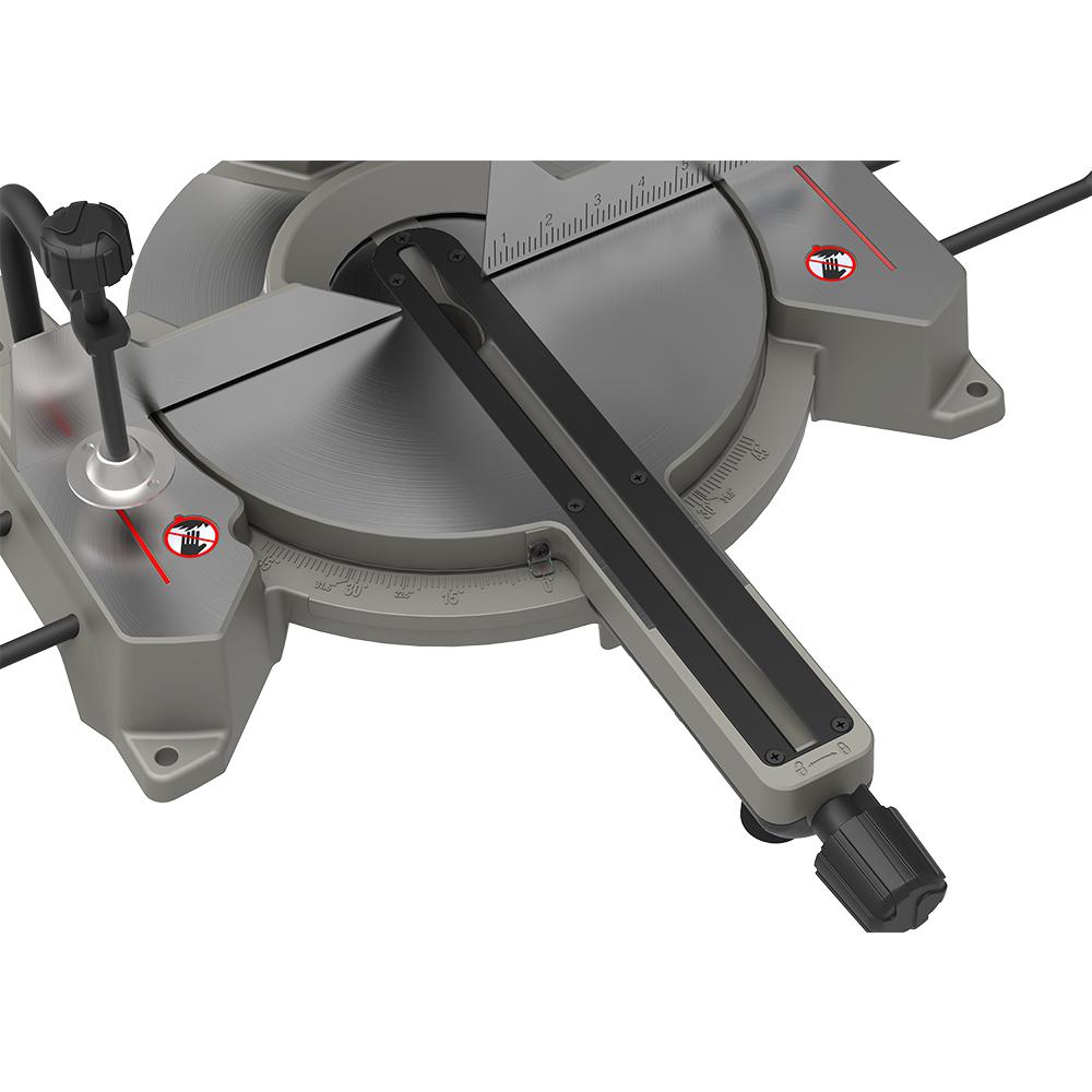 12 in. Sliding Compound Miter Saw with Laser