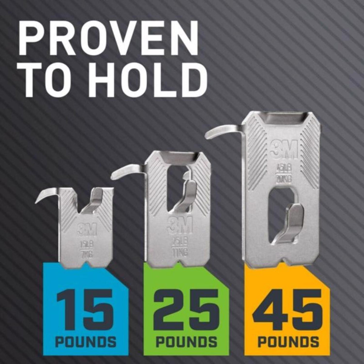 3M Claw Drywall Picture Hanging Set, 45 lb Capacity, 10-Piece