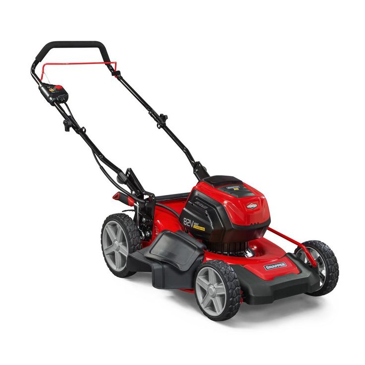 Snapper XD 82-Volt MAX Cordless Electric 19 in. Lawn Mower Kit with (2) 2.0 Batteries and (1) Rapid Charger