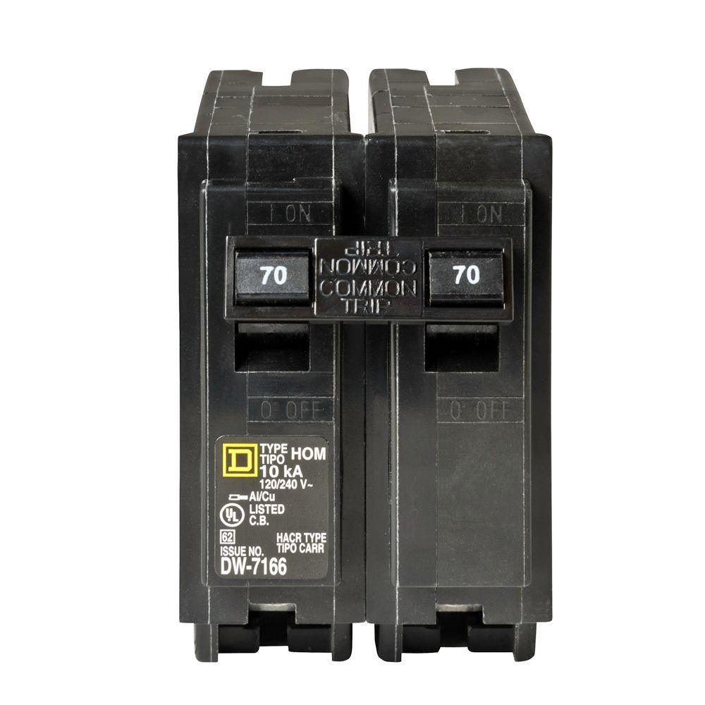 Homeline 50 Amp 2-Pole Circuit Breaker
