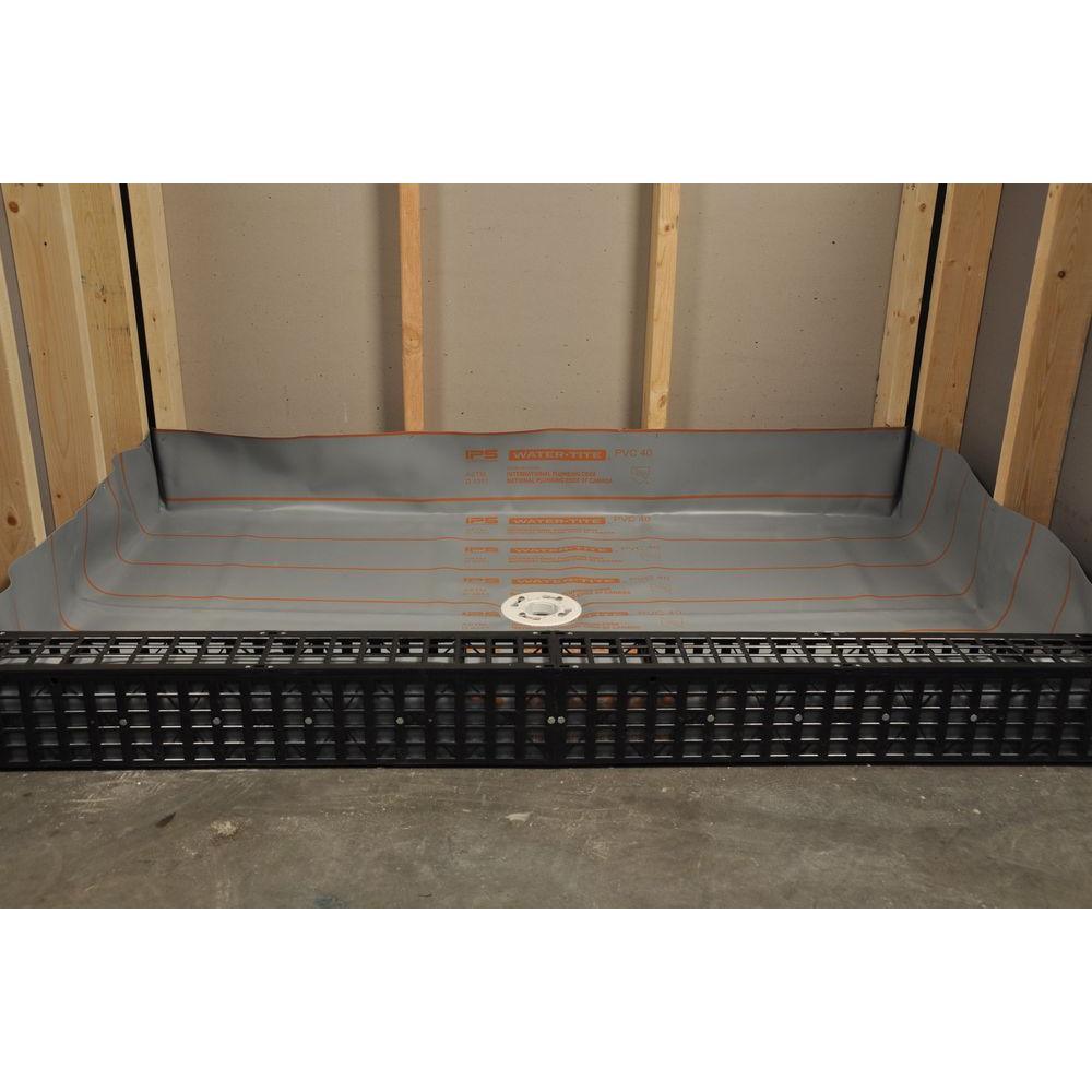 Kirb-Perfect Shower Curb Building Kit - Super Arbor