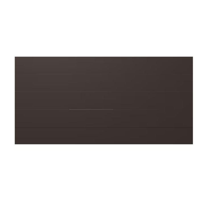 Wayne Dalton Classic Steel Model 8500 16-ft x 8-ft Insulated Brown Double Garage Door