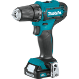 Makita 12V MAX CXT Lithium‑Ion Cordless 3/8 in. Drill/Driver & 1/4 in. Impact Driver Combo Kit with (2) 1.5Ah Batteries, Charger & Bag