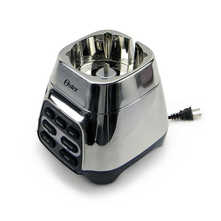 Master Series 48 oz. 6-Speed Stainless Steel 800 Watt Blender with Glass Jar
