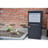 ParcelWirx Gray Wall/Ground Mount Secure Dropbox - Super Arbor