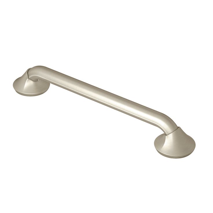 Moen Eva 18-in Brushed Nickel Wall Mount (ADA Compliant) Grab Bar