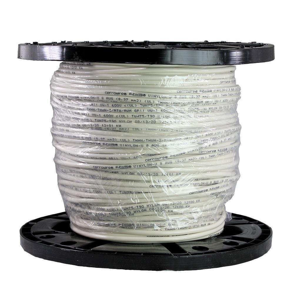 500 ft. 8/1 Black Stranded THHN Wire - Super Arbor