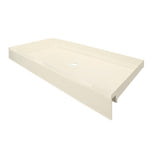 T3 34 in. x 60 in. Single Threshold Shower Base in White - Super Arbor