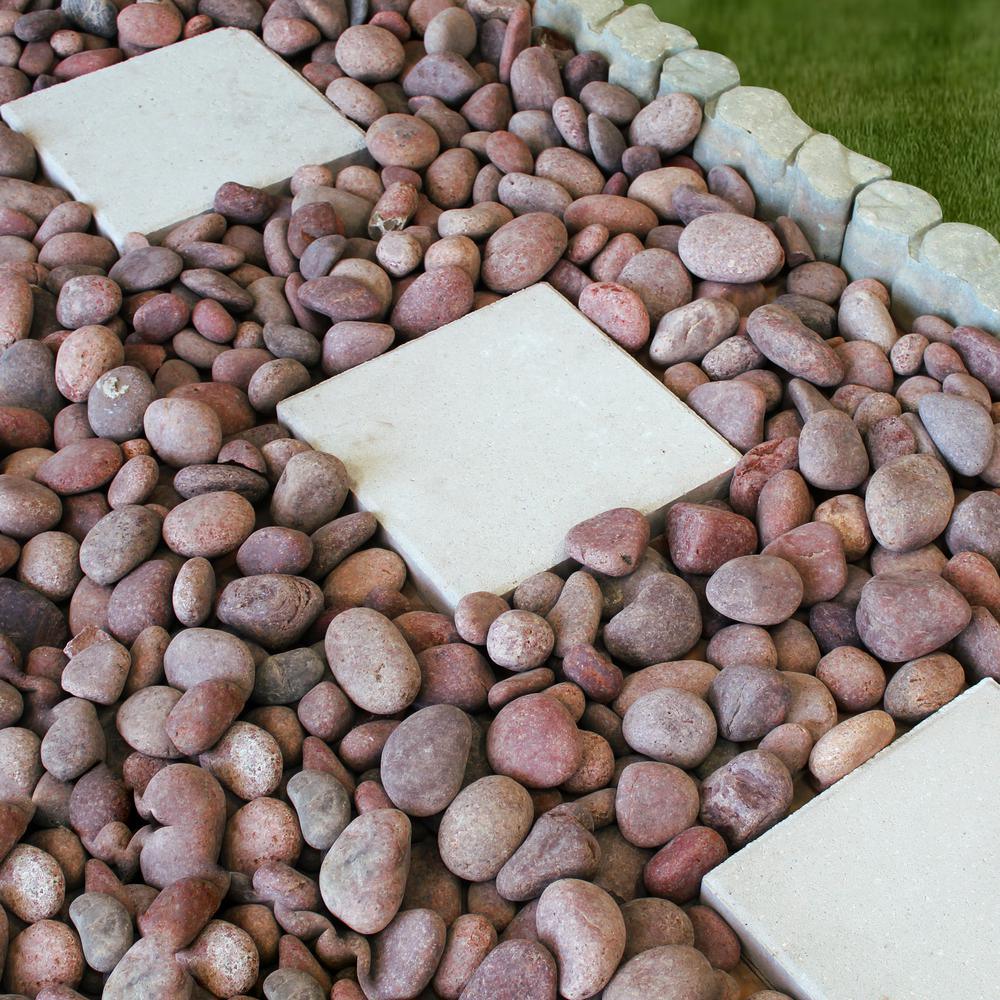 3 in. to 5 in. 30 lb. Rosa Mexican Beach Pebble - Super Arbor
