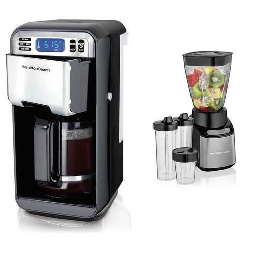 Hamilton Beach 12-Cup Black Residential Combination Coffee Maker