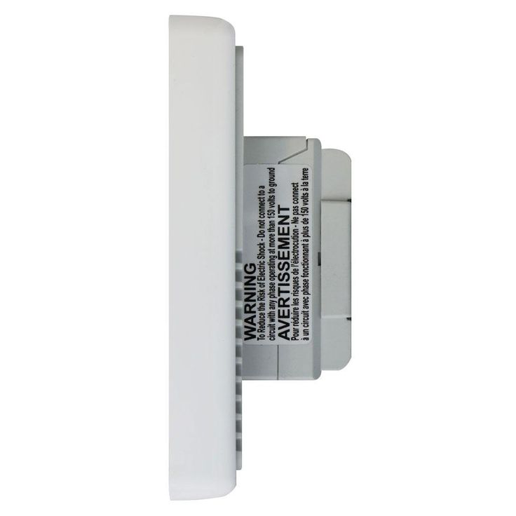 QuietWarmth 120-Volt/240-Volt Programmable WIFI Enabled Smart Touch Thermostat with Floor Sensor