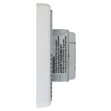 QuietWarmth 120-Volt/240-Volt Programmable WIFI Enabled Smart Touch Thermostat with Floor Sensor