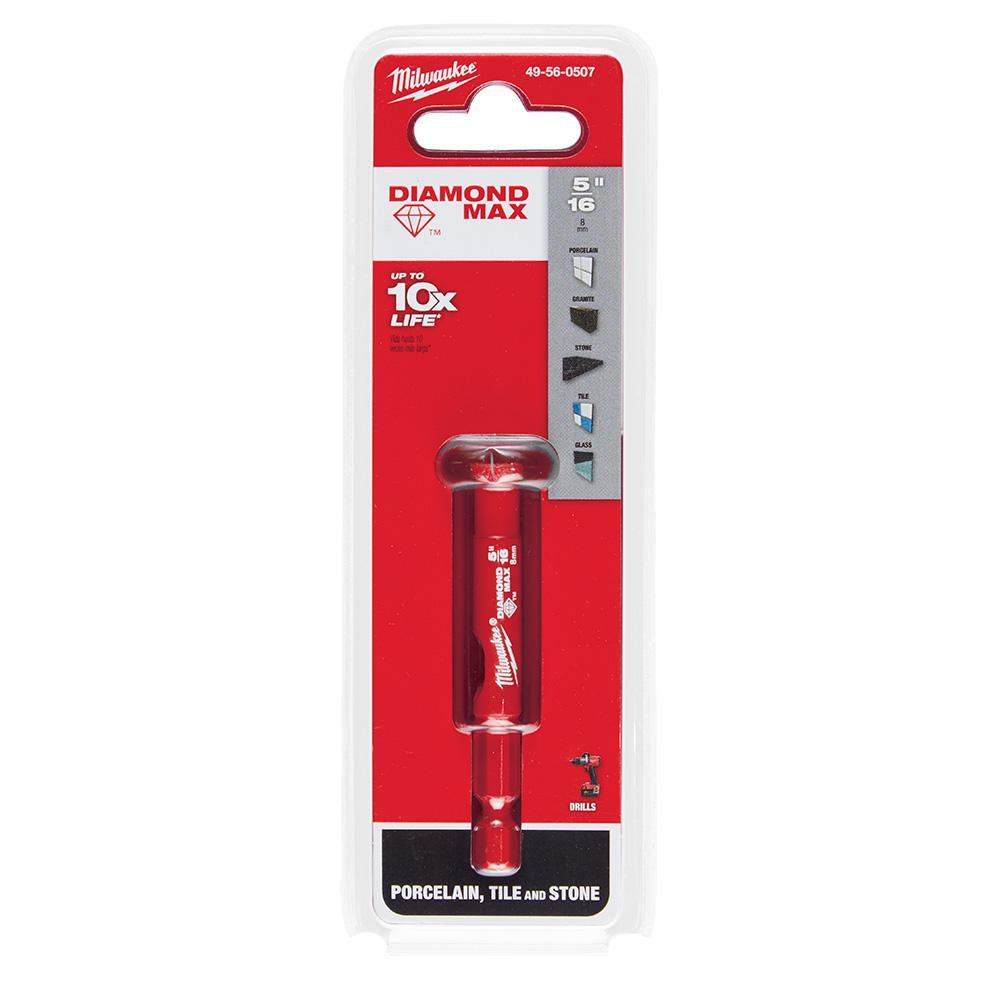 5/16 in. Diamond Plus Hole Saw W/ Arbor - Super Arbor