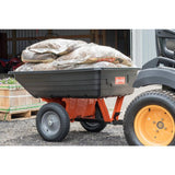 Agri-Fab 10 cu. ft. Poly Cart with 650 lbs. Heaped Capacity