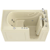 HD Series 60 in. Right Drain Quick Fill Walk-In Whirlpool Bath Tub with Powered Fast Drain in White - Super Arbor