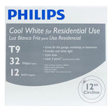 32-Watt 12 in. Linear T9 Fluorescent Tube Light Bulb Cool White (4100K) Circline