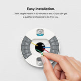 Nest Learning Thermostat 3rd Gen in Mirror Black (2-Pack) - Super Arbor
