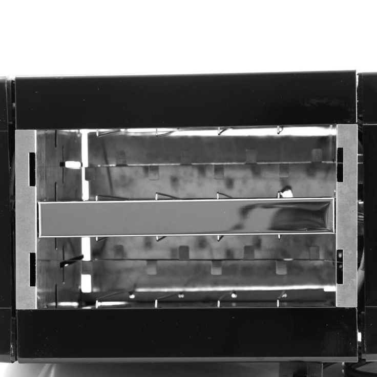Better Chef 2-Slice Black 500-Watt Toaster
