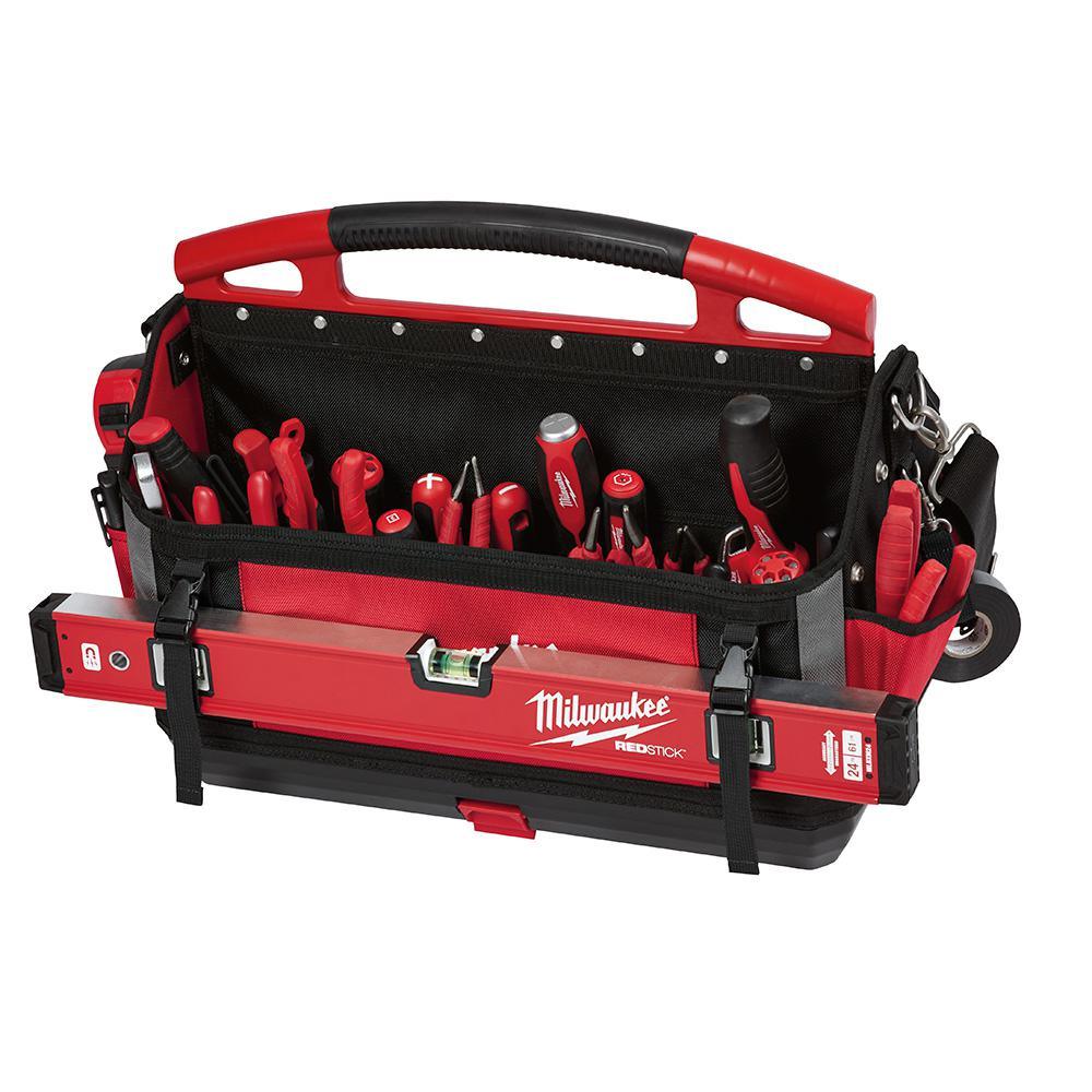 20 in. PACKOUT Tote with Screwdriver Set (8-Piece) - Super Arbor