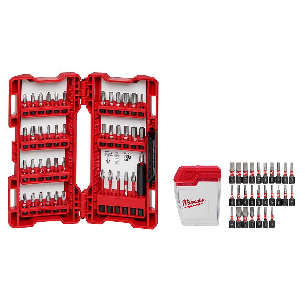 SHOCKWAVE Impact Duty Steel Drill and Driver Bit Set (120-Piece) - Super Arbor