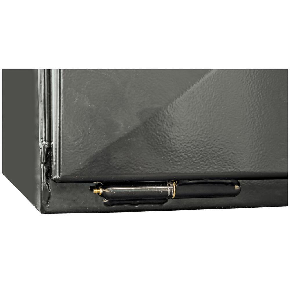 Buyers Products Company 18 in. x 18 in. x 36 in. XD Gloss Black Steel Underbody Truck Tool Box - Super Arbor