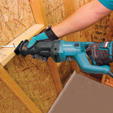 11 Amp Corded Variable Speed Reciprocating Saw With Wood Cutting Blade, Metal Cutting Blade and Hard Case, no lock-on - Super Arbor