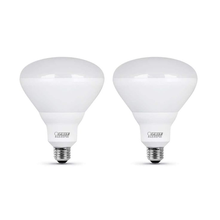 Feit Electric 65-Watt Equivalent BR40 Dimmable CEC Title 20 Compliant LED ENERGY STAR 90+ CRI Flood Light Bulb, Daylight (2-Pack)