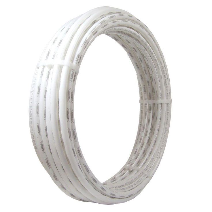 1/2 in. x 25 ft. Coil White PEX Pipe