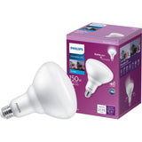 Philips 150-Watt Equivalent BR40 Dimmable LED Energy Saving Light Bulb, Daylight 5000K, 4-Pack