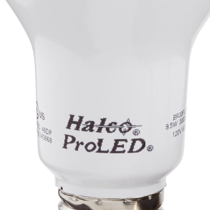 Halco Lighting Technologies 65-Watt Equivalent 10-Watt BR30 Dimmable LED Soft White 3000K Light Bulb 80977