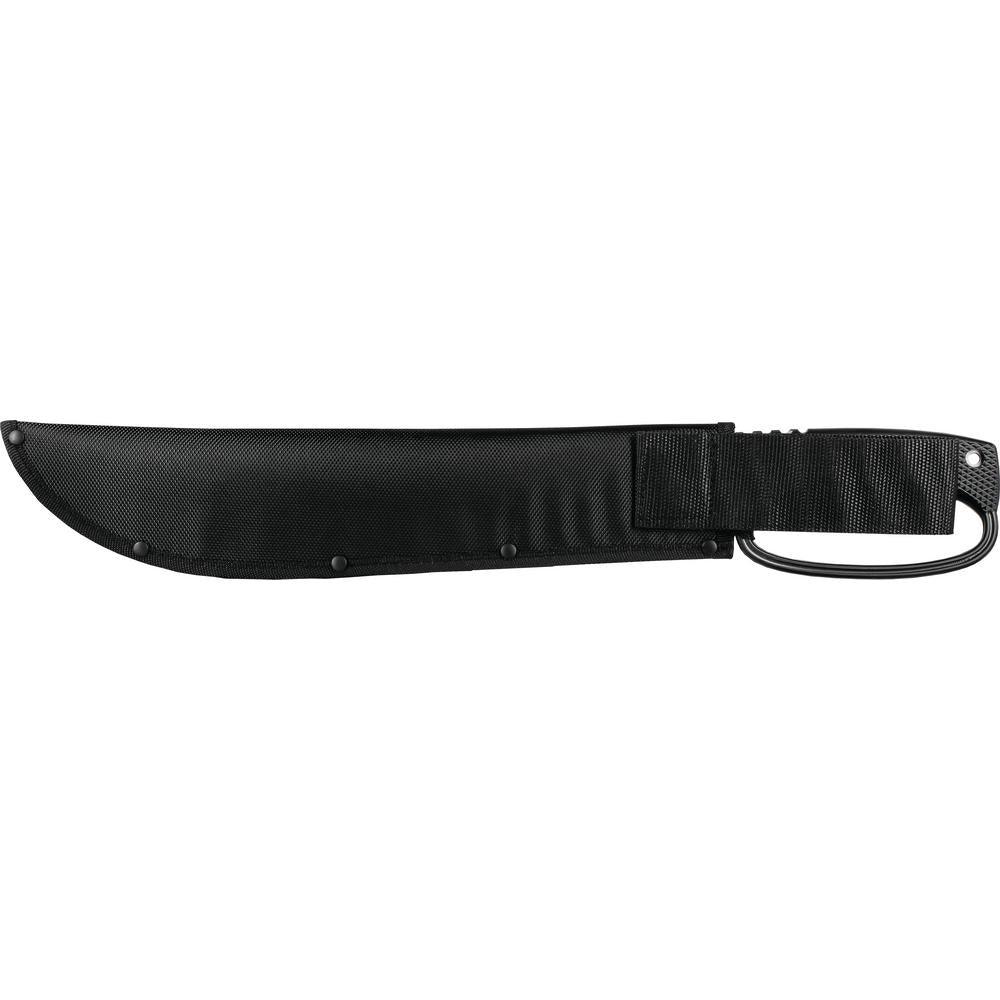 F1400 14 in. Full-Tang Stainless Steel Machete with Nylon Sheath - Super Arbor