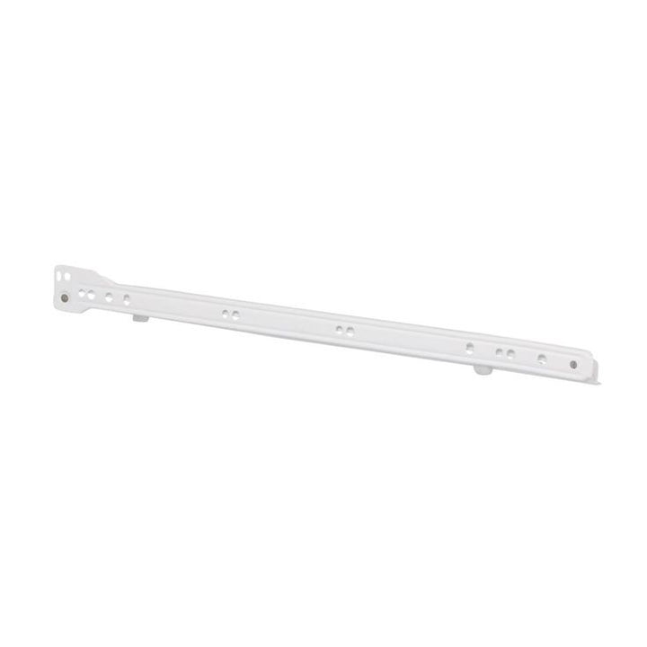 17-3/4 in. White Painted Steel Bottom-Mount Self-Closing Drawer Slides (1-pair)