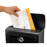 Sienna Black Wall Mount Locking Mailbox - Super Arbor