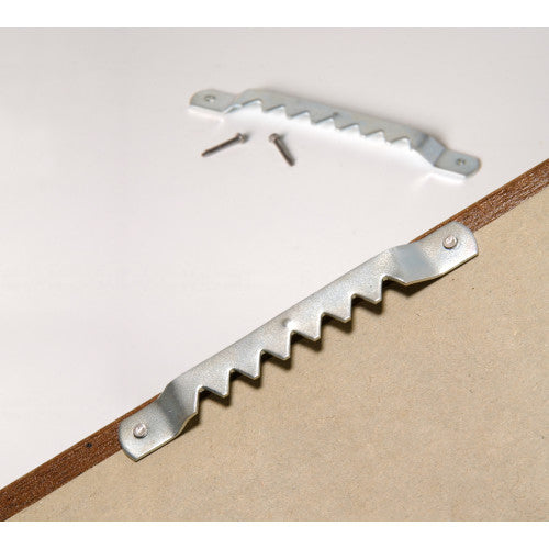 Hillman AnchorWire Small Self-Leveling Sawtooth Hangers, Silver, 1 lb Capacity, 6-Pack