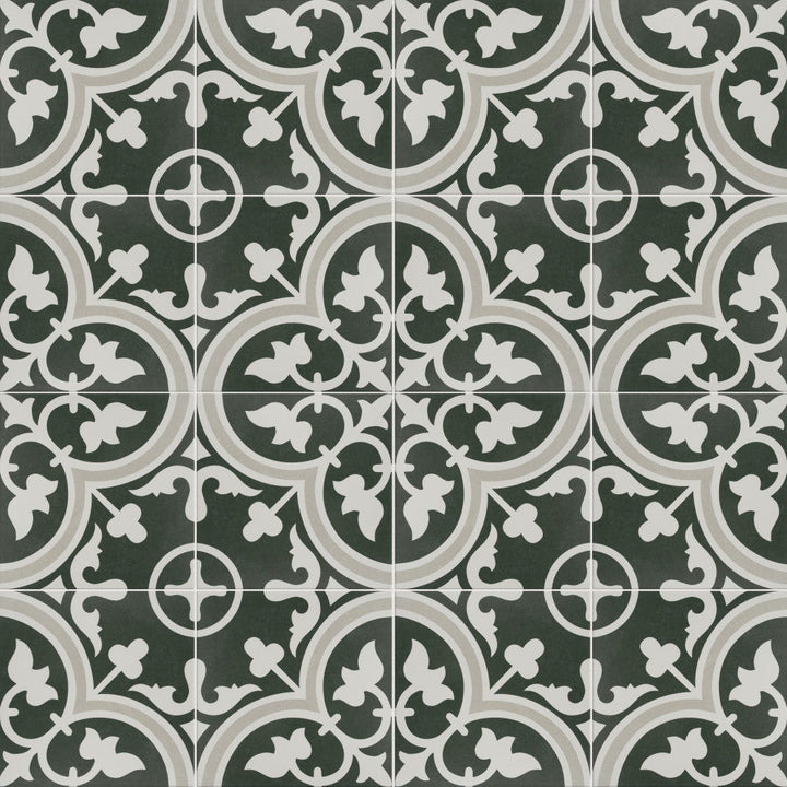 Merola Tile Arte Due Encaustic 9-3/4 in. x 9-3/4 in. Porcelain Floor and Wall Tile (11.11 sq. ft. / case)