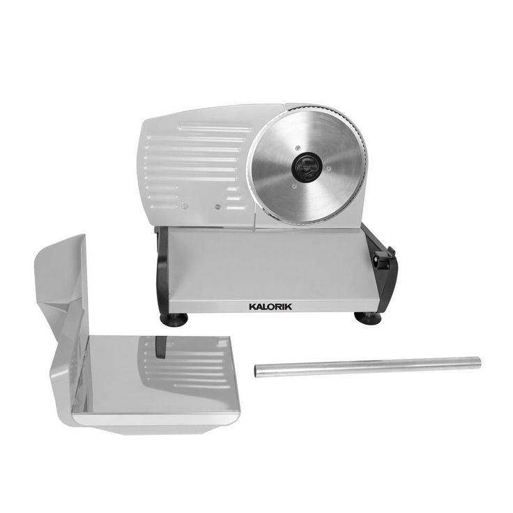 200 W Silver Professional Food Slicer