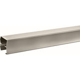 Everly 60 in. x 58-1/8 in. Traditional Semi-Frameless Sliding Bathtub Door in Nickel and 1/4 in. (6mm) Clear Glass - Super Arbor
