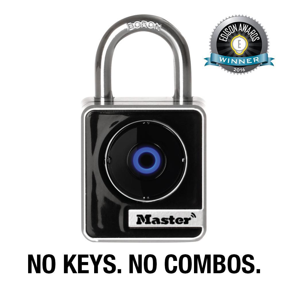 Bluetooth 1-29/32 in. Wide Zinc Indoor Personal Use Padlock - Super Arbor